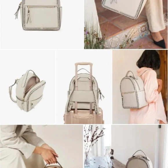 Calpak Kaya Backpack-Stone CALPAK - Kaya 15 inch laptop Backpack (Stone) main image 4